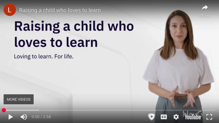 Raising a child who loves to learn